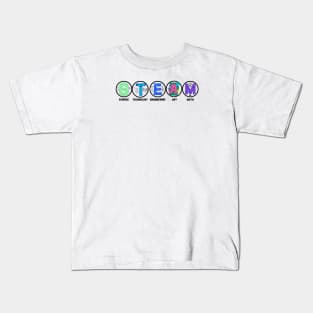 STEAM Not STEM Kids T-Shirt